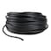 JIH Aquarium 100 Feet Standard 316 Black Flexible Airline Tubing with Black Plastic Connectors for Fish TankTerrariums and Hydroponics
