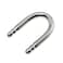 Maxmoral Aquarium UShape Connectors Stainless Steel Fish Tank Air Pump Accessories CO2 System UShape Tube Connector
