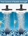 Pawfly Aquarium Air Control Valves for 316 ID Airline Tubing Single Way Plastic Air Flow Controllers Regulators Adjustable Black Hose Connectors Air Pump Accessories for Fish Tanks 10 Pack