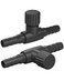 Pawfly Aquarium Air Control Valves for 316 ID Airline Tubing Single Way Plastic Air Flow Controllers Regulators Adjustable Black Hose Connectors Air Pump Accessories for Fish Tanks 10 Pack