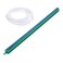 Saim 16 inch Aquarium Air Stone Bar Bubbles Release Oxygen Diffuser Bar Fish Tank Mineral Air Bubble Air Stone Bar Green Blue with 20ft Clear Airline Tubing