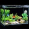 SLSON Fishes Veggie Seaweed Plant Suction Cup Clip Feeding Tool Feed Holder Aquarium Accessories for Fish Tank Fish Feeder Clips 4Pack Transparent