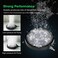 VIVOSUN Air Stone Disc 4 x 4 Inch with Shell and Sucker for Aquarium Fish Tank and Hydroponics Air Pump
