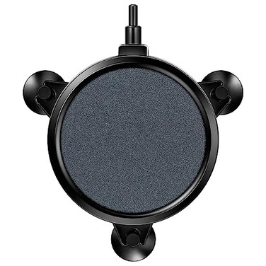 VIVOSUN Air Stone Disc 4 x 4 Inch with Shell and Sucker for Aquarium Fish Tank and Hydroponics Air Pump