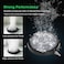 VIVOSUN Air Stone Disc 8 x 8 Inch with Shell and Sucker for Aquarium Fish Tank and Hydroponics Air Pump