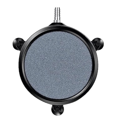 VIVOSUN Air Stone Disc 8 x 8 Inch with Shell and Sucker for Aquarium Fish Tank and Hydroponics Air Pump
