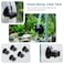XMHBG 20 Pack Aquarium Suction Cup Clips Fish Tank Tube Holder for Oxygen Hoses Air Pumps Power CordsSecure Wire Organizer with Strong Suction Clear Plastic
