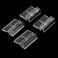 XMHF Aquarium Fish Tank Glass Cover Clip Support Holder 8mm 4Pack