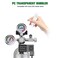ZRDR Co2 Bubble Counter with Check Valve for Threaded Connection of Co2 Generator Regulator Planting Aquarium