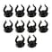 ZRM&E ZRME 10pcs Fish Tank Heating Rod Sucker Fixing Clip 35mm Aquarium Heater Suction Cups Suckers Clips Diving Lamp Suction Cup Silica Gel Sucker for Fish Tank