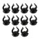 ZRM&E ZRME 10pcs Fish Tank Heating Rod Sucker Fixing Clip 35mm Aquarium Heater Suction Cups Suckers Clips Diving Lamp Suction Cup Silica Gel Sucker for Fish Tank