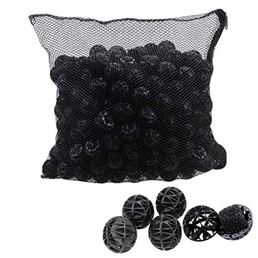 AQUANEAT 14 Large Bio Balls for Pond Filter Koi Pond Aquarium Fish Tank Sump Filter Media with Free Media Bag 300pcs