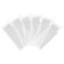 AQUANEAT Aquarium Filter Media Bags 6pcs Fish Tank Extra Fine 100 Micron Mesh Bags with Plastic Zipper for Activated Carbon 3 x 8