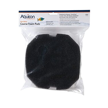 Aqueon QuietFlow Coarse Foam Pad MediumLarge Pack of 2