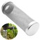 Bivethoi Stainless Steel Aquarium Filter Intake Cover 12mm Shrimp Filter Guard Metal Fish Tank Filter Intake Strainer Mesh Tube Filter Net Cover Aquarium Inlet Filter Screen for Fish Tank