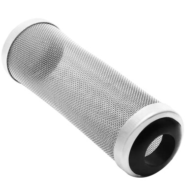 Bivethoi Stainless Steel Aquarium Filter Intake Cover 12mm Shrimp Filter Guard Metal Fish Tank Filter Intake Strainer Mesh Tube Filter Net Cover Aquarium Inlet Filter Screen for Fish Tank