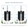 DVHEY 2Pcs Aquarium Sponge Filter30 Gallon Fish Tank Sponge Filter with Airstone Breeding Fry Betta Shrimp for Fish Tank 10 Gal to 50 Gal