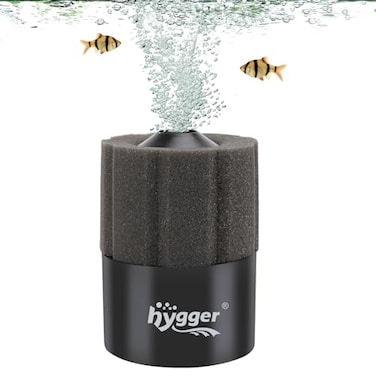 hygger Aquarium Sponge Filter 820 Gallon Small Fish Tank Filter for Turtle Breeding Fry Shrimp Snails Betta AirPowered Filter with Reusable Biochemical Ball Spare Sponge Foam Filter