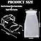 Ninehaoou 8 Pcs 4 Inch Ring Filter Sock 200um Micro Aquarium Nylon Filter Bags and 1 Pcs 4 Acrylic Pre Sump Sock Holder Aquarium Socks for Tank Sump Saltwater Freshwater