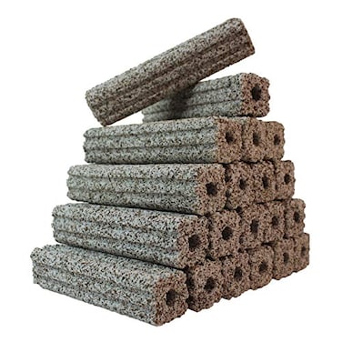 PINVNBY 20 Pcs 62Inch Large Aquarium Filter Media Fish Tank Ceramic Media for Sump Canister FilterBakki Showers FilterTrickle FilterAquaculture and Koi Ponds