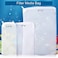 Segarty Filter Media Bags 10 Pack 05mm Fine Mesh 77 x 6 Inch White Reusable Nylon Aquarium Net Bags with Plastic Zipper for Activated Carbon Ceramic Rings Bio Balls Charcoal Fish Tank