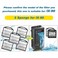 TARARIUM Aquarium Turtle Tank Filter 5pcs Low Water Level Power Filter Replacement Sponge Clip for IX90 Filter