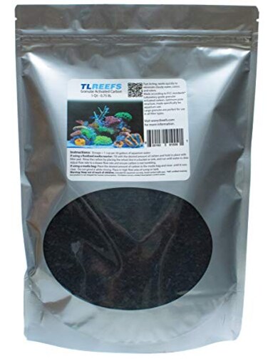 TL Reefs Granular Activated Carbon Filter Media 1 Qt