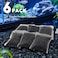 xcivi 6PCS Carbon Filter Media for Aquariums Premium Activated Carbon Aquarium Filter Media Media Filter Bags Activated Carbon Charcoal Aquarium Fish Tank Canister Filter
