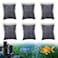 xcivi 6PCS Carbon Filter Media for Aquariums Premium Activated Carbon Aquarium Filter Media Media Filter Bags Activated Carbon Charcoal Aquarium Fish Tank Canister Filter