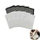 ZYYC 10 Pcs Tanks Filter Media Bags Aquarium Bag Fish Tank Mesh with Zipper Reusable Bagsfor Activated Carbon Ceramic Rings etc