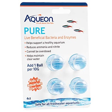 Aqueon Pure Bacteria Supplement 4 Pack 10 Gallon