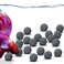 JOR Betta Balls Water Conditioner Gray Beads for Crystal Clear Water Vibrant Energetic Fish Stabilizes pH Aquarium Tank Decor 20 pcs