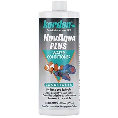Kordon 33156 Novaqua Plus Water Conditioner for Aquarium 16Ounce Black