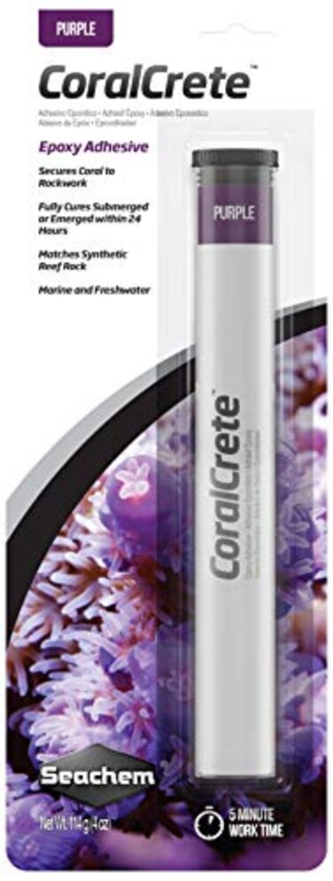Seachem Laboratories Coralcrete Purple 114g 4oz