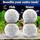 SunGrow Tropical Fish Water Conditioner Balls Gray Stones for Freshwater Tank and Community Aquarium CalciumEnriched for Active Fish 10 Balls per Pack