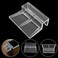 Cionyce 12 Pack Aquarium Lid Clips DIY Aquarium Lid Holder Clear Acrylic Fish Tank Support 10MM Aquarium Glass Holder10MM
