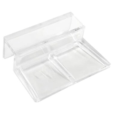 Cionyce 12 Pack Aquarium Lid Clips DIY Aquarium Lid Holder Clear Acrylic Fish Tank Support 10MM Aquarium Glass Holder10MM