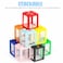 Yobiisolut Mini Sea Monkey Tank Small Shrimp Tank Stackable Mini Aquariums for Fairy Shrimp Eggs Moss Balls 025 Gallon Temporary Betta Fish Tank Ant Feeding Case Mini Reptile Tank