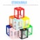 Yobiisolut Mini Sea Monkey Tank Small Shrimp Tank Stackable Mini Aquariums for Fairy Shrimp Eggs Moss Balls 025 Gallon Temporary Betta Fish Tank Ant Feeding Case Mini Reptile Tank