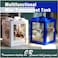 Yobiisolut Mini Sea Monkey Tank Small Shrimp Tank Stackable Mini Aquariums for Fairy Shrimp Eggs Moss Balls 025 Gallon Temporary Betta Fish Tank Ant Feeding Case Mini Reptile Tank