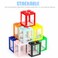 Yobiisolut Mini Sea Monkey Tank Small Shrimp Tank Stackable Mini Aquariums for Fairy Shrimp Eggs Moss Balls 025 Gallon Temporary Betta Fish Tank Ant Feeding Case Mini Reptile Tank