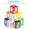 Yobiisolut Mini Sea Monkey Tank Small Shrimp Tank Stackable Mini Aquariums for Fairy Shrimp Eggs Moss Balls 025 Gallon Temporary Betta Fish Tank Ant Feeding Case Mini Reptile Tank