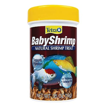 Tetra BabyShrimp 035 Ounce Natural Shrimp Treat For Aquarium Fish 033197