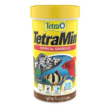 Tetra Min Tropical Granules 352 Ounces Nutritionally Balanced Fish Food