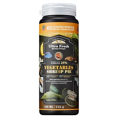 Ultra Fresh Algae Wafers Pleco Food Spirulina Algae Sword Prawns Balanced Diet Color Enhancing All Natural Ingredients for Algae Eaters Bottom Feeders Vegetables Shrimp Pie 511oz