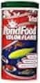 Tetra Pond Flakes Color Enhancing Complete Nutrition for Smaller Pond Fish Goldfish and Koi Fish 6 oz