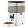 Voluas VOLUAS Automatic Cat Feeders Pet Food Dispenser for Dry Food Timed Cat Feeder with Desiccant Bag Programmable Portion Size Control 4 Meals Per Day 10s Voice Recorder