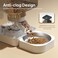 Voluas VOLUAS Automatic Cat Feeders Pet Food Dispenser for Dry Food Timed Cat Feeder with Desiccant Bag Programmable Portion Size Control 4 Meals Per Day 10s Voice Recorder