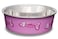 Loving Pets Bella Bowl Designer Expressions Cat Bowl XSmall Skeleton Design Pink