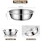 Summark Stainless Steel Raised Cat Food Bowl for 2 Bowls 55Inch Replaceable Cat Bowl Pack of 2 Not fit 47 inch 3 Bowls